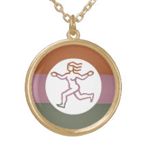 Zodiac Astrology Symbol : BirthStar Goodluck Charm Custom Necklace