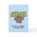 Zodiac Birthday - Cancer cards