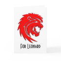 Zodiac Birthday Card for Leo (July 23-August 22)