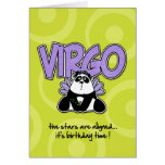 Zodiac Birthday - Virgo Greeting Cards