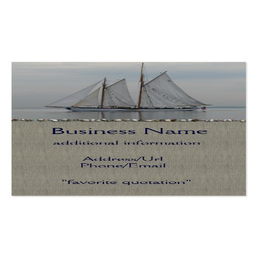 Zodiac Business Card