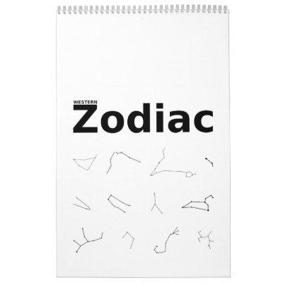 Zodiac Calendar by asterism