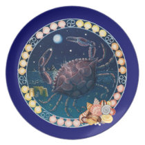 Zodiac Cancer - Customize it! Party Plates