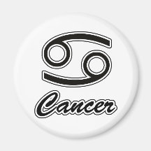 Zodiac: Cancer Fridge Magnet