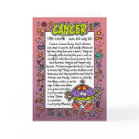 Zodiac - Cancer Fun Facts Greeting Card