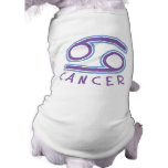 Zodiac Cancer Pet T-Shirt pet clothing