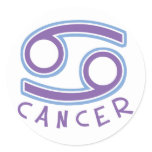 Zodiac Cancer stickers