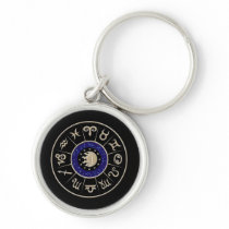 Zodiac Circle Keychain