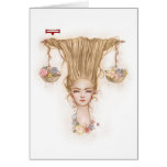 Zodiac Girl Greeting Card: Libra cards