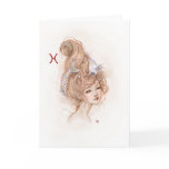 Zodiac Girl Greeting Card: Pisces cards