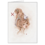 Zodiac Girl Greeting Card: Pisces cards
