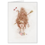 Zodiac Girl Greeting Card: Sagittarius cards