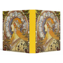 Zodiac Goddess 3 Ring Binder