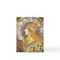 Zodiac Goddess Greeting Cards