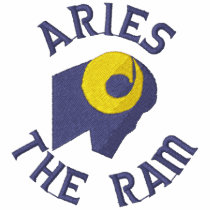 Zodiac in Aries embroidered shirts by Embroidery4U Zodiac in Aries embroidered shirts