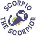 Zodiac in Scorpio embroidered shirts
