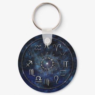 Zodiac keychain