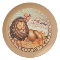 Zodiac Leo - Customize it! Plate