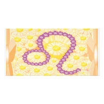 Zodiac LEO:  GOODLUCK Designs Picture Card