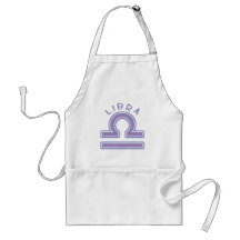 Zodiac Libra BQ Apron