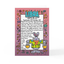 Zodiac - Libra Fun Facts Cards