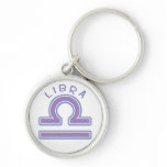 Zodiac Libra Keychain