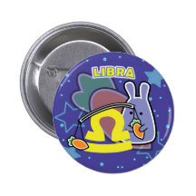 ZODIAC - LIBRA PINBACK BUTTON