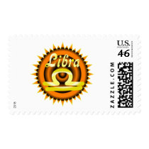 Zodiac Libra Postage Stamp