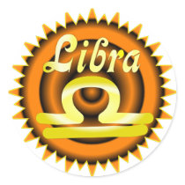Zodiac Libra stickers