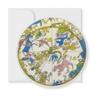 Zodiac Map invitation