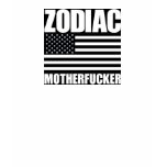 ZODIAC MOTHERFUCKER FLAG CHICA SHIRT