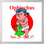 Zodiac Ophiuchus Print
