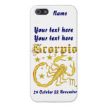 Zodiac Scorpio-Design-1 View Below Hints Cases For iPhone 5