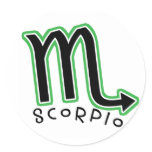 Zodiac Scorpio stickers