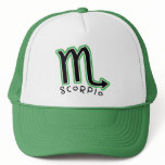 Zodiac Scorpio Trucker Hat hats