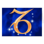 Zodiac sign Capricorn Card