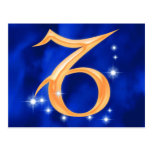 Zodiac sign Capricorn Postcards