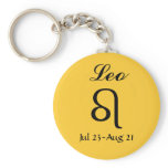 Zodiac sign - Leo Key Chain