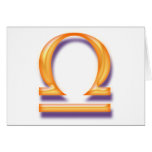 Zodiac sign Libra Greeting Cards
