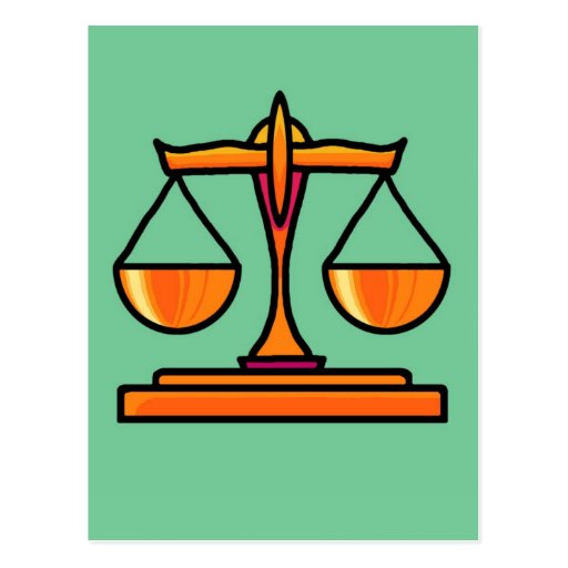 Zodiac sign Libra Post Cards