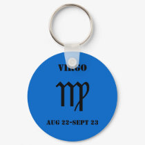 Zodiac sign - Virgo keychains