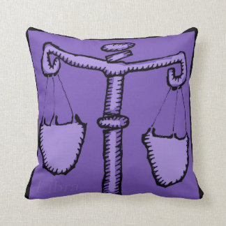 Libra Zodiac Sign Pillows - Decorative & Throw Pillows Zazzle