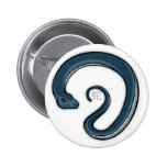 Zodiac Snake Badge Buttons
