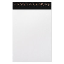 Zodiac Stationery