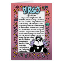 Zodiac - Virgo Fun Facts Cards