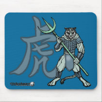 Zodiac Warriors: Year of the Tiger mousepads