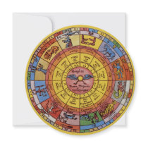 Zodiac Wheel invitations by YesterdayCafe Zodiac Wheel invitations