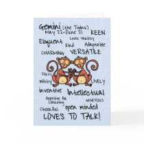 zodiac word cards - gemini by cfkaatje zodiac word cards - gemini