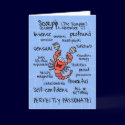 zodiac word cards - scorpio