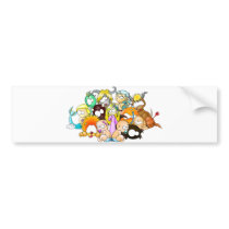 ZodiaK babes bumper stickers